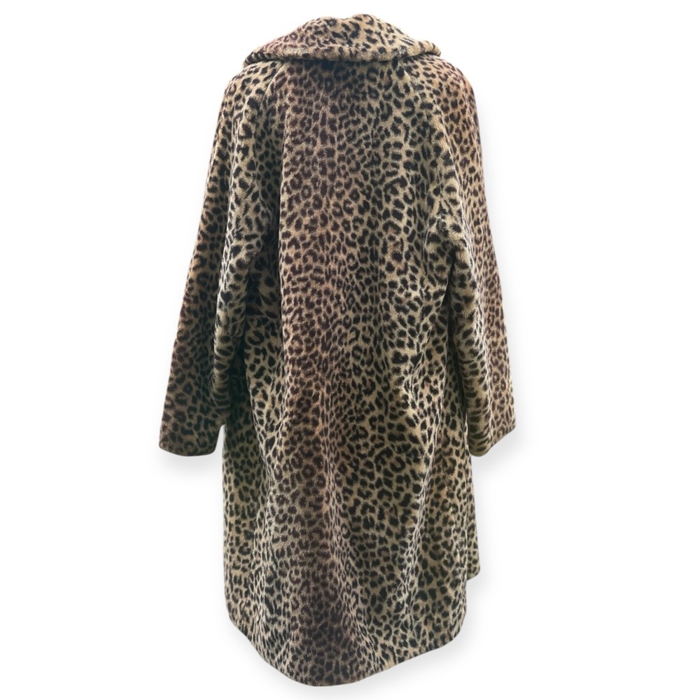 SOLD VTG Mid Century 50s 60s Leopard Print Women's Coat - Picture 5 of 13